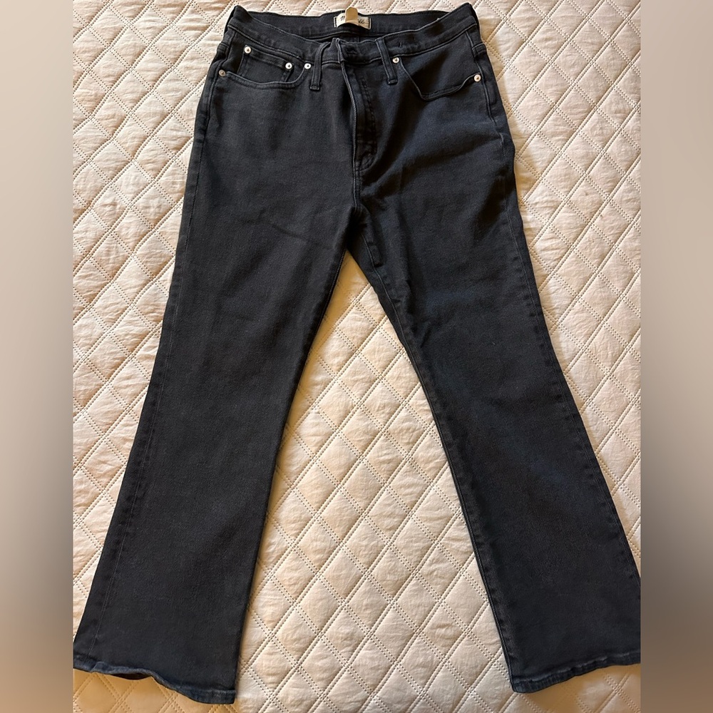 Madewell midrise kick out jeans